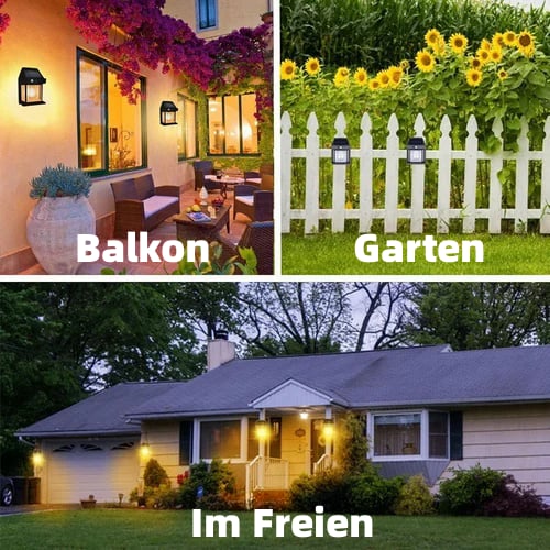 💥3 KAUFEN, 2 GRATIS💡2025 Neue Outdoor Solar-Wandlampe