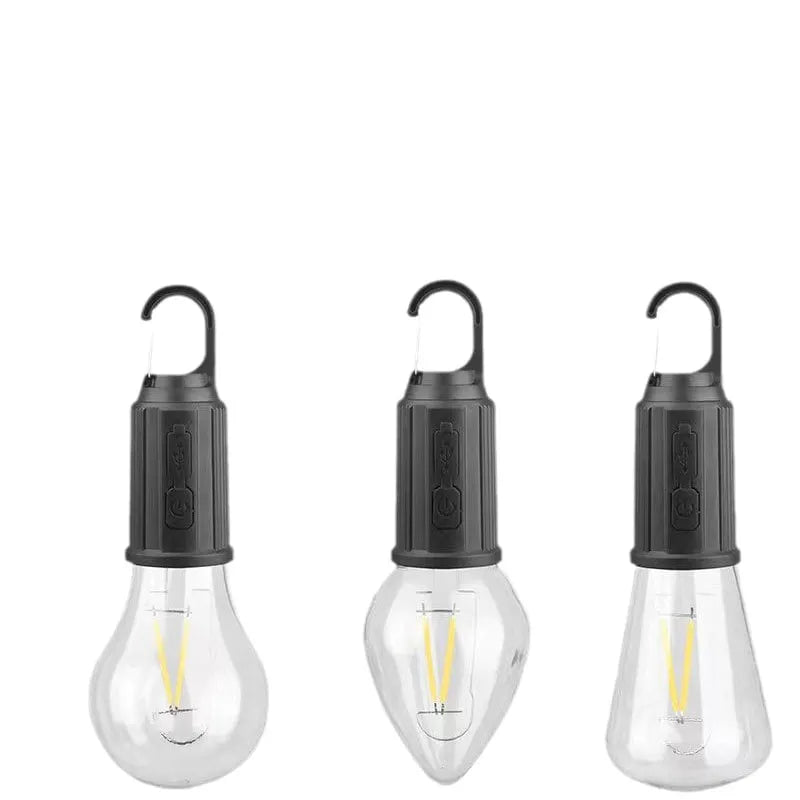 💡 50% RABATT! 🏕️ Outdoor Camping Hängende Retro-Glühbirne – Typ-C Aufladbar, Stimmungsvolle Beleuchtung & Perfekt Für Zelt, Garten & Terrasse 🌙