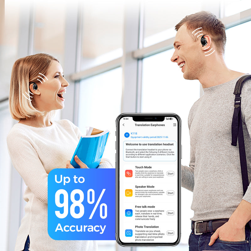 🎧AI Voice Translation Bluetooth-Kopfhörer🔥