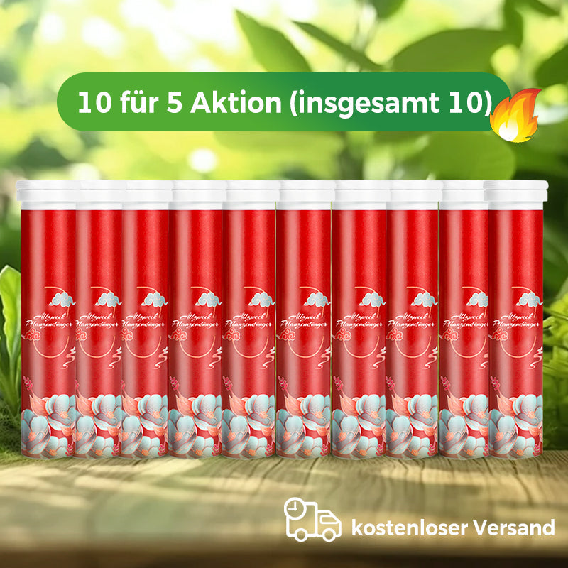 🔥2025 Blumen glücklich machen – ganz ohne Aufwand!Bio-Dünger Tabletten | Langzeitwirkung für üppige Pflanzen | 50% Rabatt 🌱