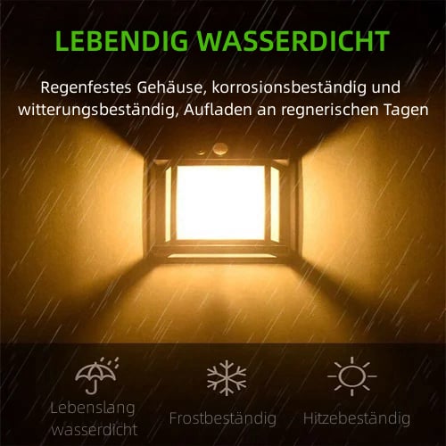 💥3 KAUFEN, 2 GRATIS💡2025 Neue Outdoor Solar-Wandlampe