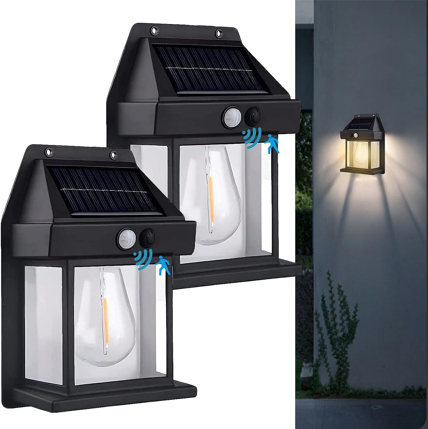 💥3 KAUFEN, 2 GRATIS💡2025 Neue Outdoor Solar-Wandlampe