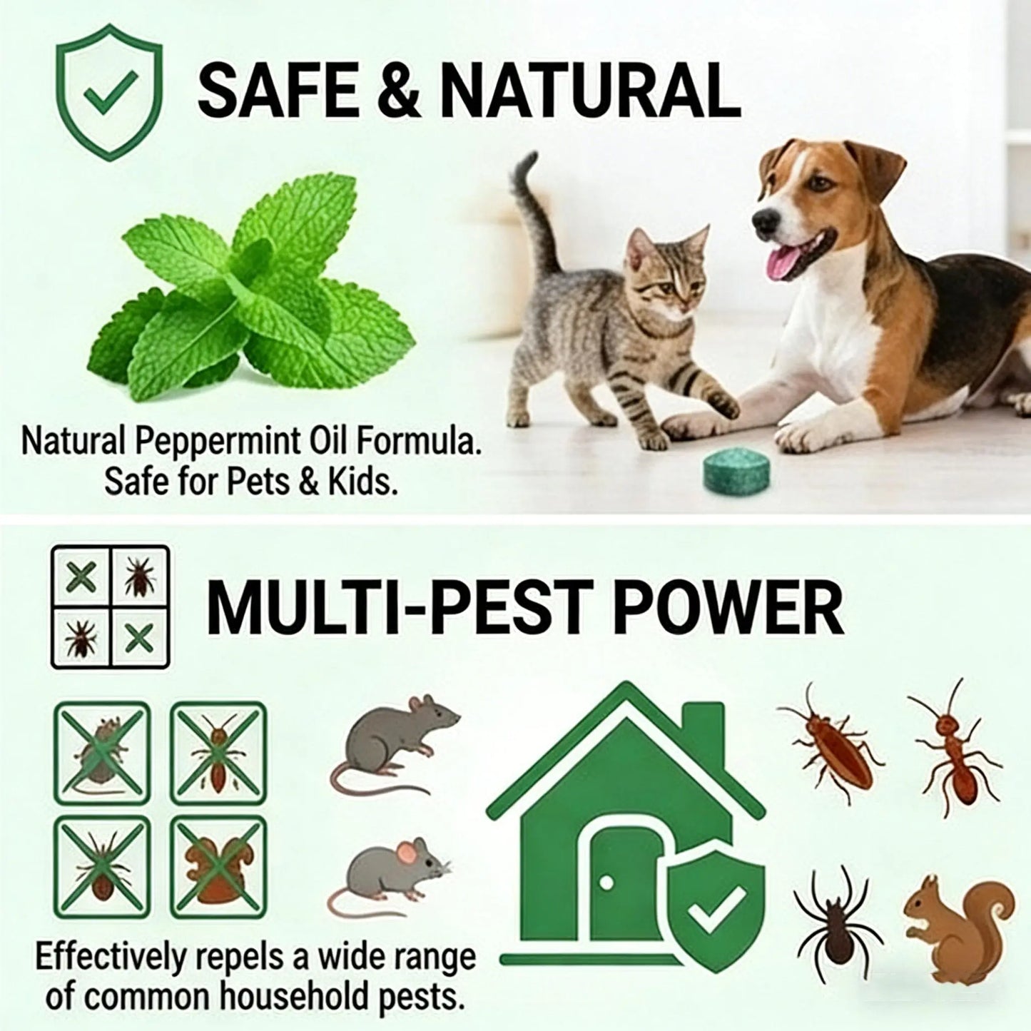 🥳2026 HEISSER VERKAUF🥳💞Über 50.000 verkauft!🏠 Vielseitig einsetzbare Nagetierabwehrpellets – sicher für Haustiere und Wildtiere. Giftfrei und hochwirksam. Geeignet für den Innen- und Außenbereich.🐾✅