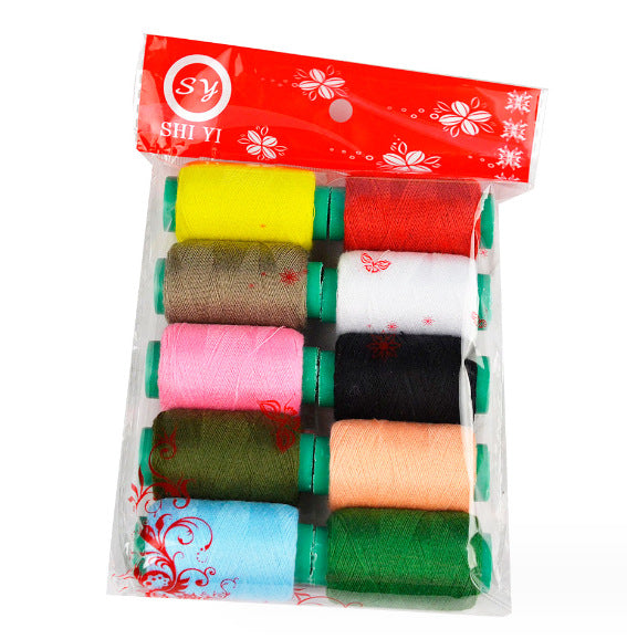 🧵10-farbiges Nähgarn-Set