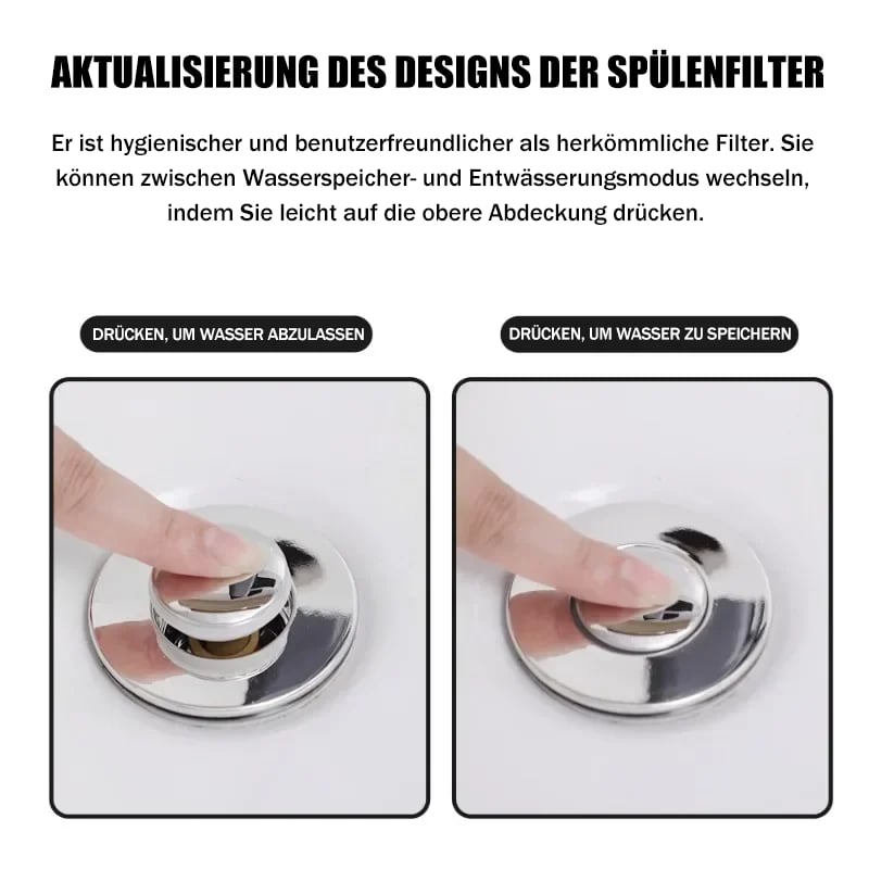 💧Edelstahl-Bodenabflusssieb