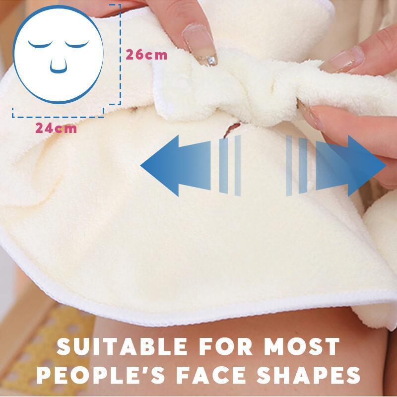 Coral Fleece Hot Compress Handtuch
