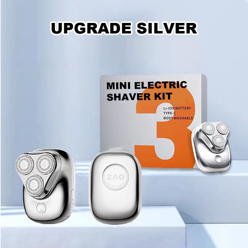 Mini-Elektrorasierer-Set - Tolles Geschenk für Männer