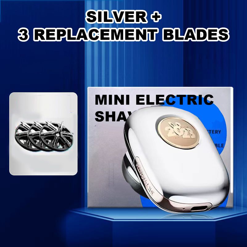 Mini-Elektrorasierer-Set - Tolles Geschenk für Männer