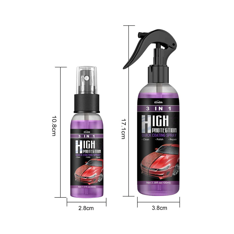 🔥3 In 1 Neues Verbessertes Schnelles Autobeschichtungsspray