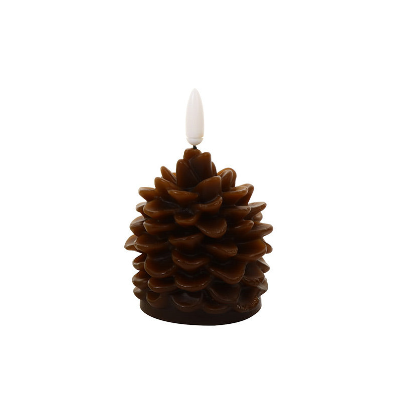 🎅✨Weihnachtsverkauf 49% Rabatt🎄Flammenlose LED-Tannenzapfenkerzen für die Feiertagsdekoration
