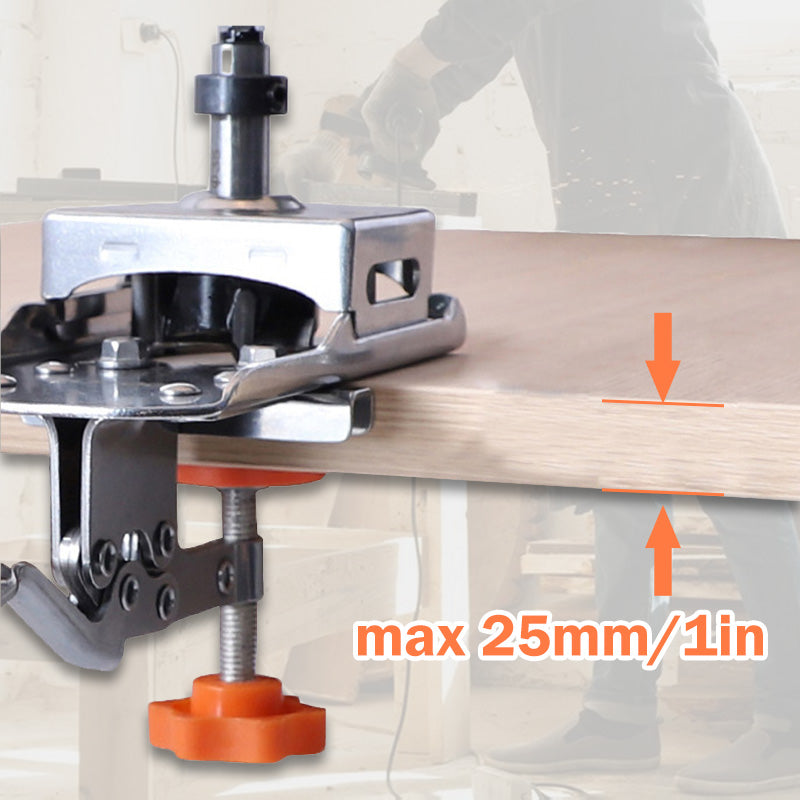 35mm Scharnierbohrer mit Klemme