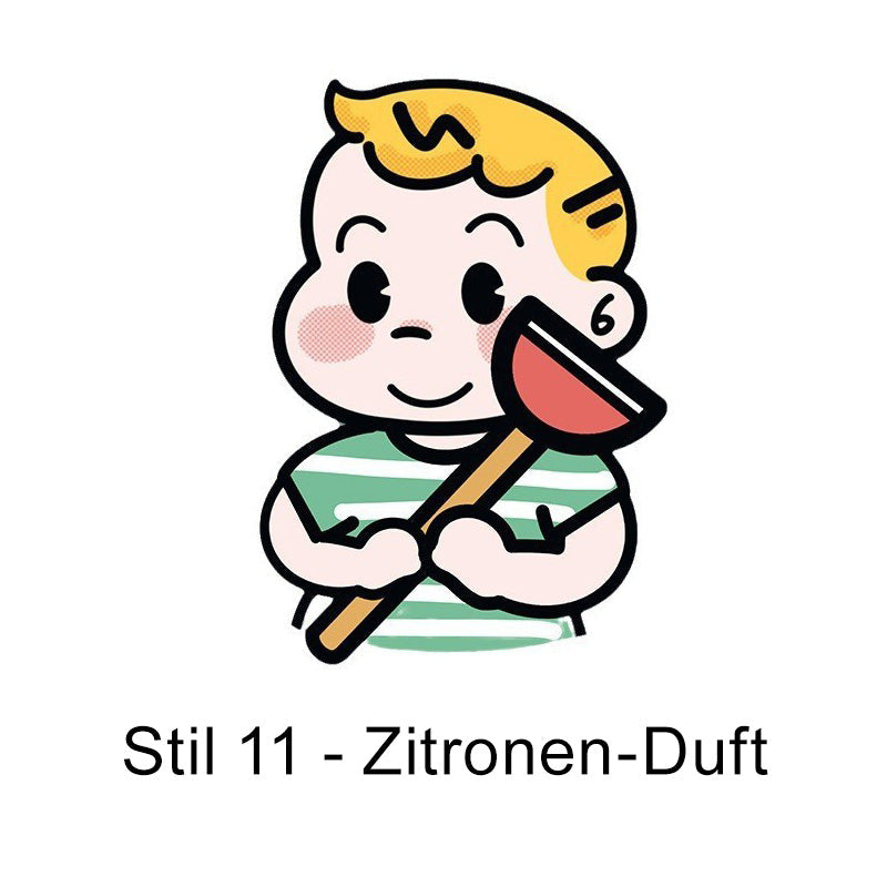 Selbstklebender Deodorant Cartoon Aufkleber