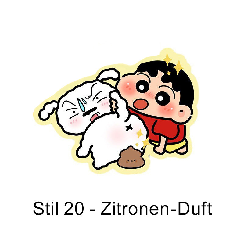 Selbstklebender Deodorant Cartoon Aufkleber