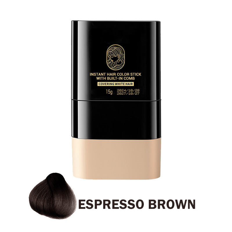 🔥Kaufen Sie 1 und erhalten Sie 1 gratis🎁Tragbarer Haarfärbekamm zur Abdeckung grauer Haare !Naturschwarz, Schwarzbraun, Kaffee