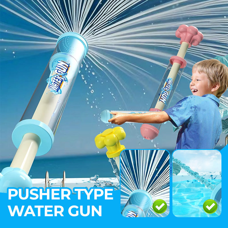 🧊Sommer-Schnäppchen 49% RABATT🌊Feuerwerk-Wasserstrahl-Sprühspielzeug vom Pusher-Typ