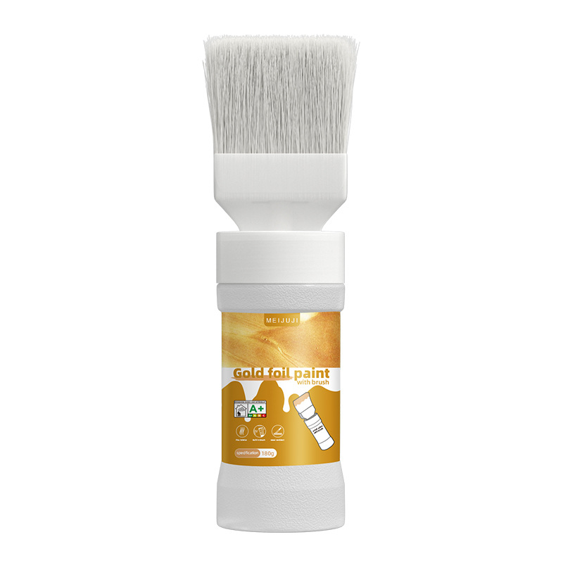 ✨Neu eingetroffen✨ Metallic-Silberfarbe auf Wasserbasis mit integriertem Pinsel (50 % Rabatt)