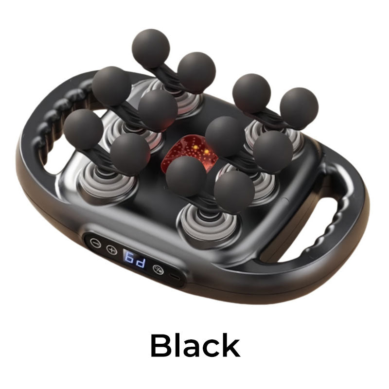 Multifunktionale, automatische Massagepistole mit 12 Köpfen
