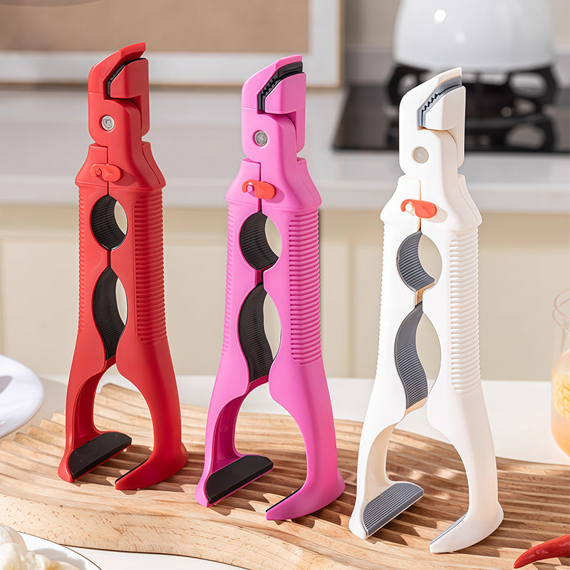 🍽️ 50% RABATT HEISSER VERKAUF! ✨ 3-in-1 Silikon-Schüssel- und Tellerklemme - Spülmaschinenfest & Hitze-beständig bis 230°C für Sicheren Transport von Mahlzeiten 🍱🔒
