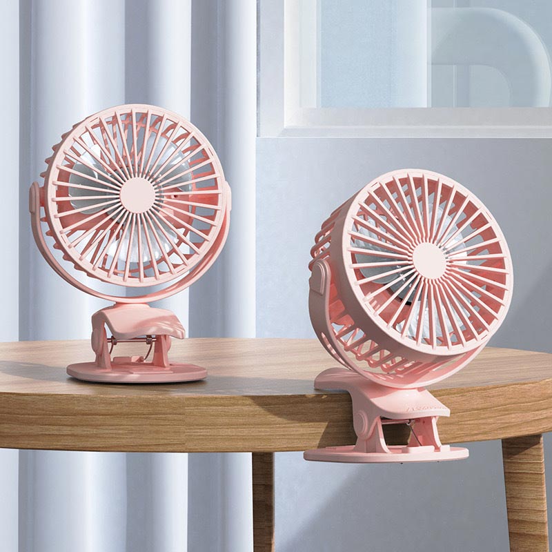 Tragbarer, leiser Ventilator mit Kühl- und Nachtlichtfunktion
