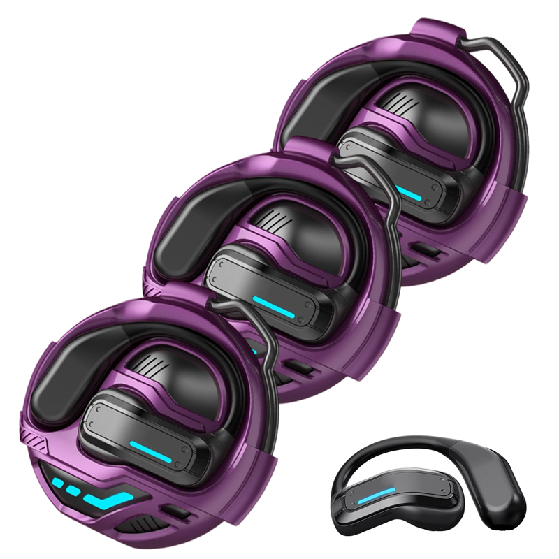 Open-Ear Knochenleitungs-Gaming-Kopfhörer - Ultra-Low-Latency & Druckfrei | Wasserdicht