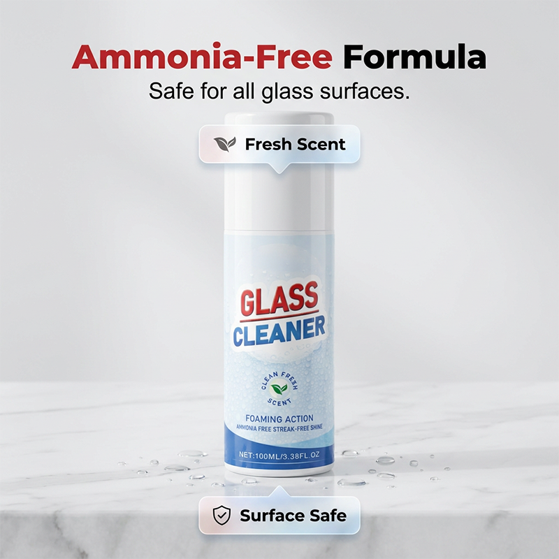 ✨Schaumglasreiniger für streifenfreien Glanz