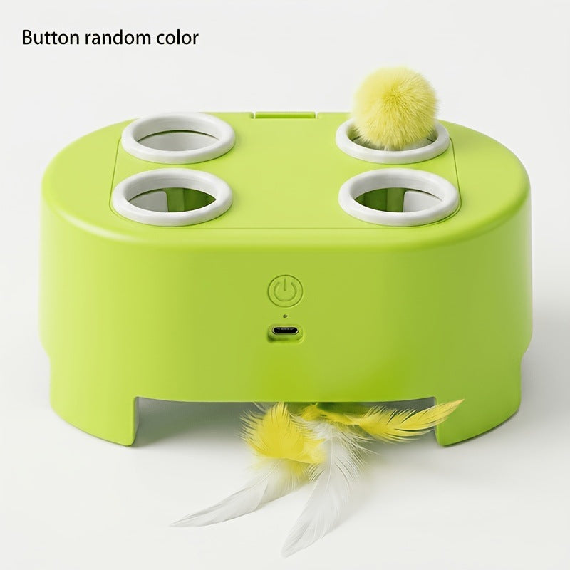 Electric Interactive Cat Toy Whack-a-Mole