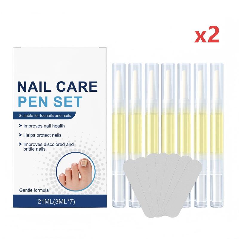 7-teiliges Nagelfeilenset, geeignet bei Nagelpilz und Nagelverfärbungen.