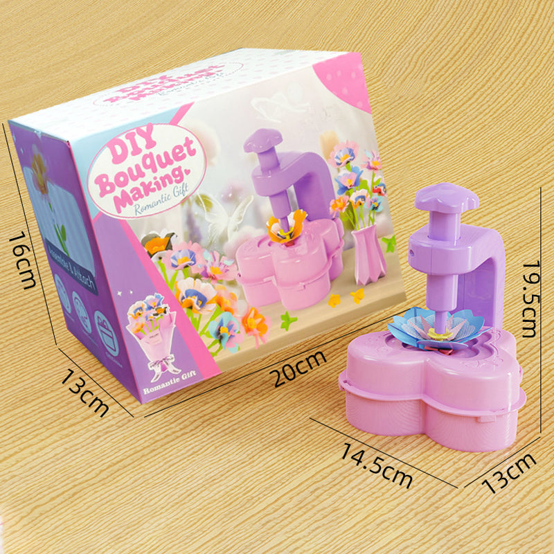Pädagogisches DIY-Blumenpressen-Kunstset für Kinder
