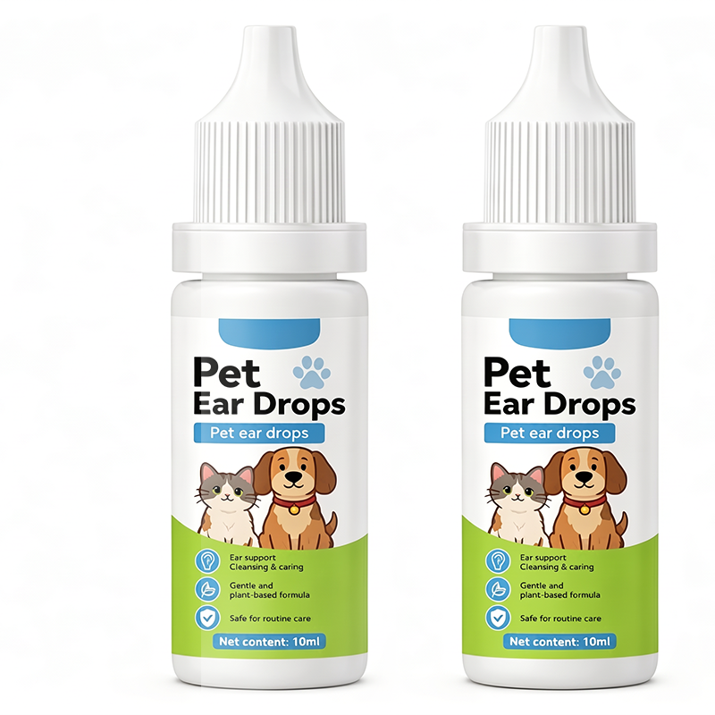 🎁 1 Kaufen = 1 Gratis 🐶🐱 Ohrenpflege-Tropfen für Hunde & Katzen