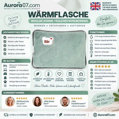 🔥 Wiederaufladbare explosionsgeschützte Wärmflasche – schnelle Heizung, automatische Abschaltung, langanhaltende Wärme