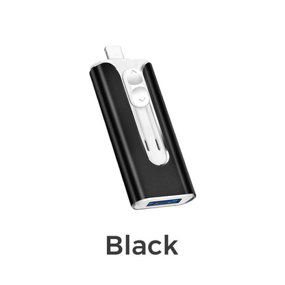 📱⚡ Speicherplatz freigeben & Fotos in Minuten übertragen – 4-in-1-USB-Stick für iPhone, Android & PC 💾