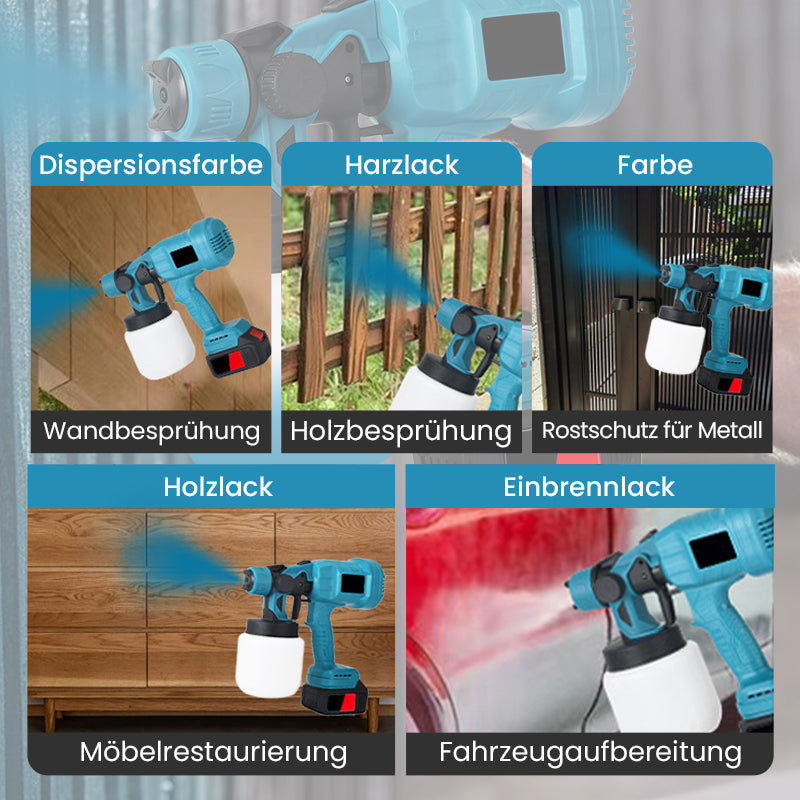💥Begrenzte Zeit 50% Rabatt🔥Kabelloses elektrisches Farbspritzgerät🚀 kostenlosen Versand🚀
