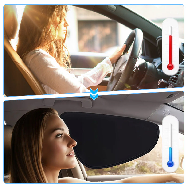 🕶️ Begrenzte Zeit halber Preis - Auto Static Cling Sonnenblende