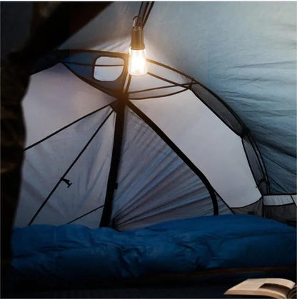 💡 50% RABATT! 🏕️ Outdoor Camping Hängende Retro-Glühbirne – Typ-C Aufladbar, Stimmungsvolle Beleuchtung & Perfekt Für Zelt, Garten & Terrasse 🌙