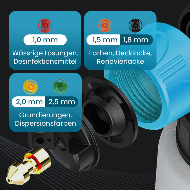 💥Begrenzte Zeit 50% Rabatt🔥Kabelloses elektrisches Farbspritzgerät🚀 kostenlosen Versand🚀