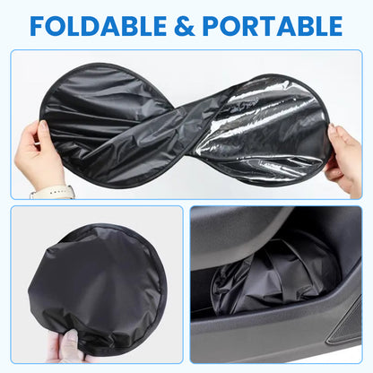 🕶️ Begrenzte Zeit halber Preis - Auto Static Cling Sonnenblende