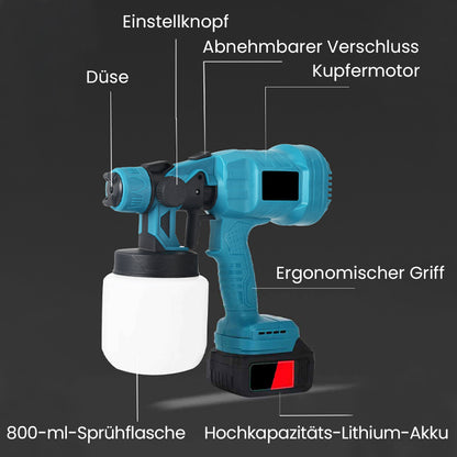 💥Begrenzte Zeit 50% Rabatt🔥Kabelloses elektrisches Farbspritzgerät🚀 kostenlosen Versand🚀