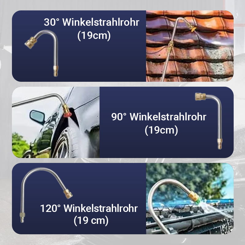 💎 💥 Profi Hochdruckreiniger-Stab-Set (4000 PSI) – Extrem Robust, Verstellbare Düse & Tiefenreinigung