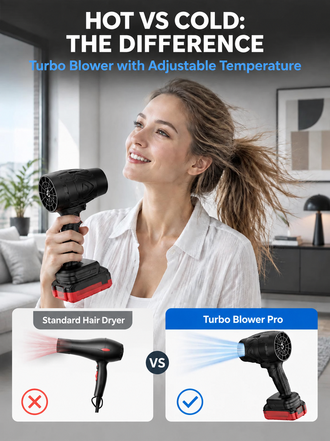 🔥Top-Angebot🔥 Handgeführter Turbo-Hochleistungsbläser ✈️Kostenloser Versand✈️