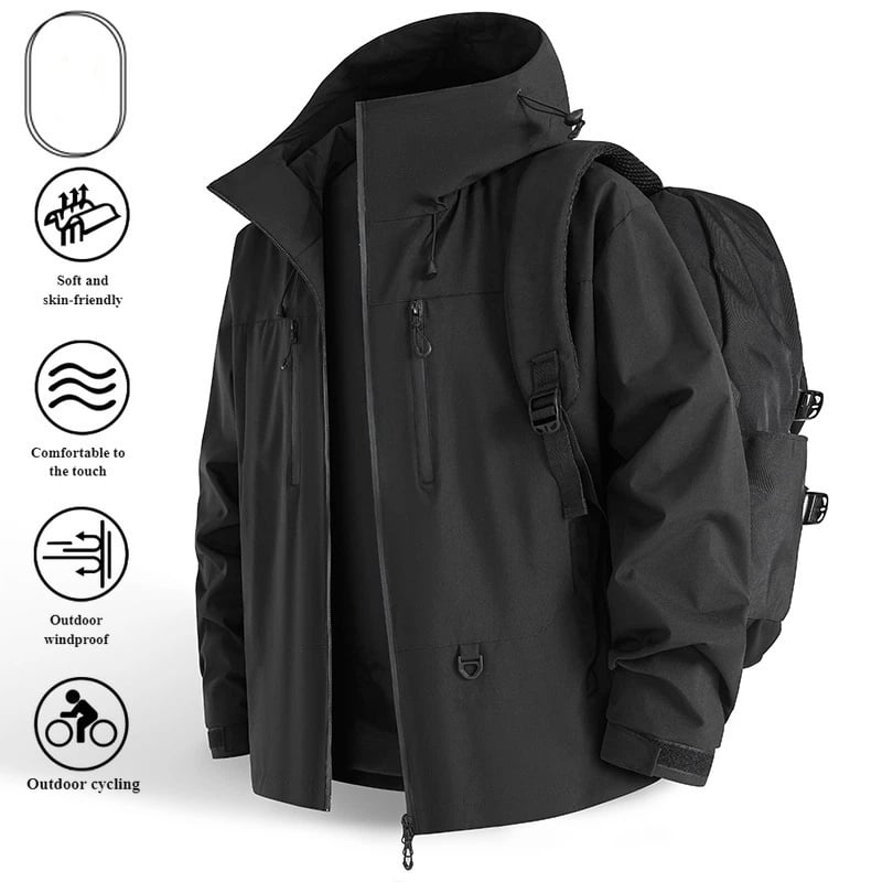 📢📢60 % RABATT! ⏰WeatherMaster Elite-Jacke: Das ultimative Geschenk für Outdoor-Liebhaber und Pendler!