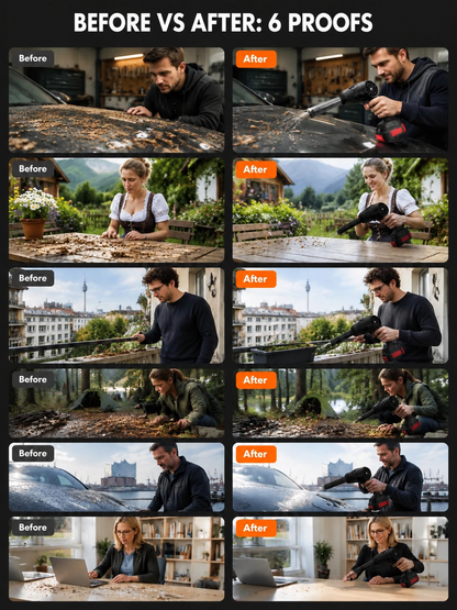 🔥Top-Angebot🔥 Handgeführter Turbo-Hochleistungsbläser ✈️Kostenloser Versand✈️