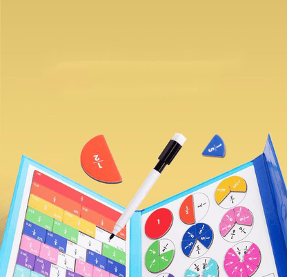 🧩 50% RABATT! 🎨 Magnetisches Bruchpuzzle für Kinder – Fördert Feinmotorik, bunt & sicher – Perfekt für spielerisches Lernen zu Hause ✨