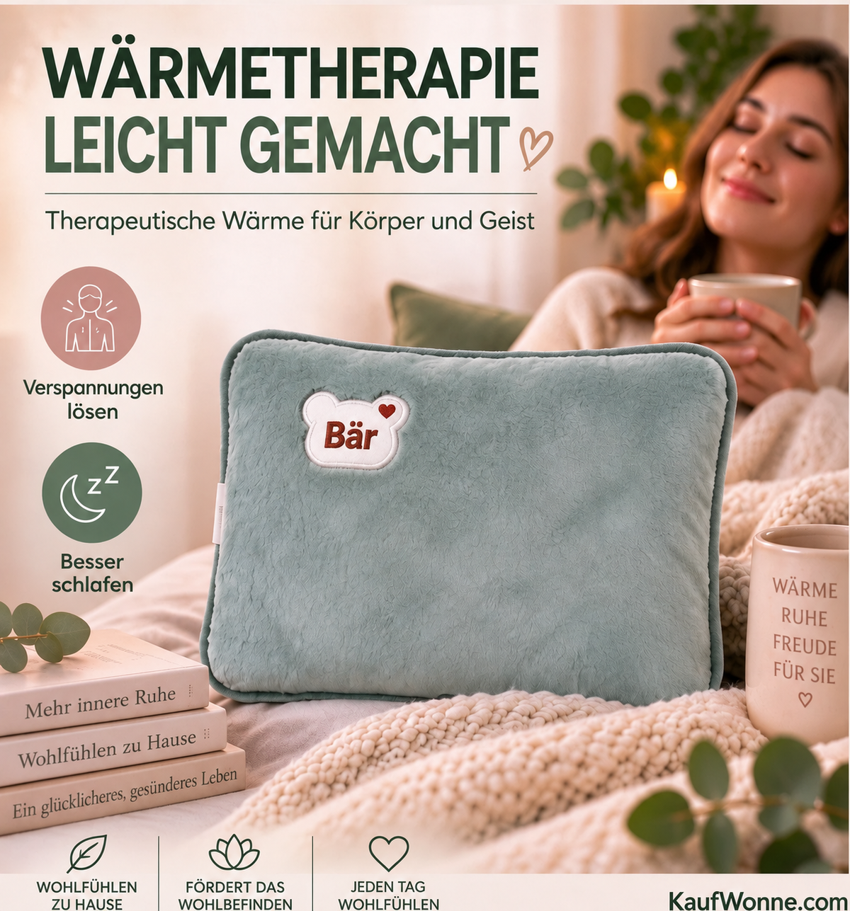 🔥 Wiederaufladbare explosionsgeschützte Wärmflasche – schnelle Heizung, automatische Abschaltung, langanhaltende Wärme