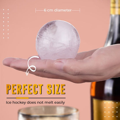 🍹❄️ Lebensmittelechte Stapelbare DIY-Eiskugel – Langsam Schmelzend, Perfekt Für Cocktails, Whisky & Edle Getränke ✨