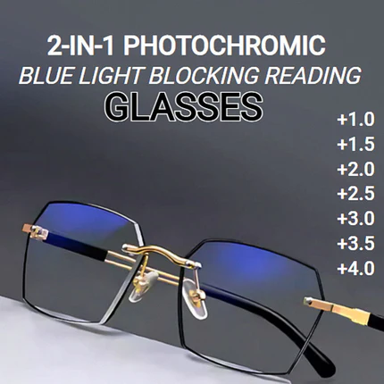 💙 Blaulichtfilterbrille – Entlastet die Augen, stylisches Design & leicht für den ganzen Tag 🖥️✨