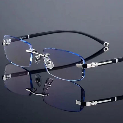 💙 Blaulichtfilterbrille – Entlastet die Augen, stylisches Design & leicht für den ganzen Tag 🖥️✨