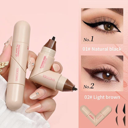 💜LETZTER TAG – KAUF 1, ERHALTE 1 GRATIS💜Integrierter rotierender Eyeliner-Stempelstift