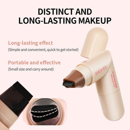 💜LETZTER TAG – KAUF 1, ERHALTE 1 GRATIS💜Integrierter rotierender Eyeliner-Stempelstift