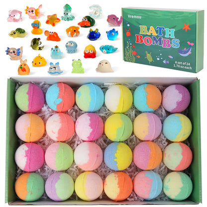 📢50 %  RABATT !!🔥12-teiliges Badebomben-Geschenkset für Kinder
