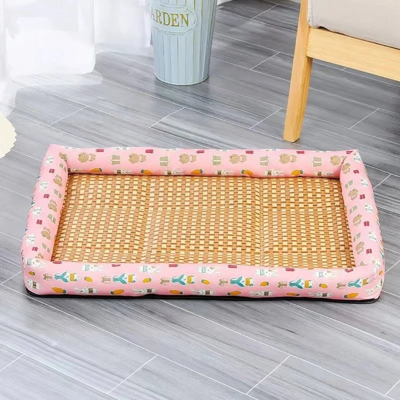 🥳HEISSER SALE 2026🥳💞50.000+ VERKAUFT!❤️   Eis-Rattan-Kühlbett für Katzen/Hunde